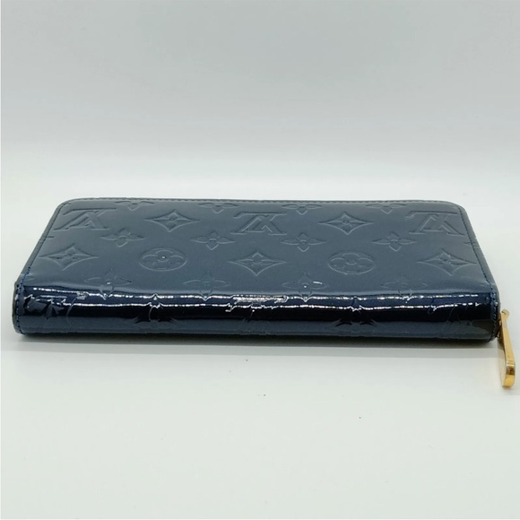 Louis Vuitton Royal Blue Vernis Long Zippy Wallet - Picture 3 of 9
